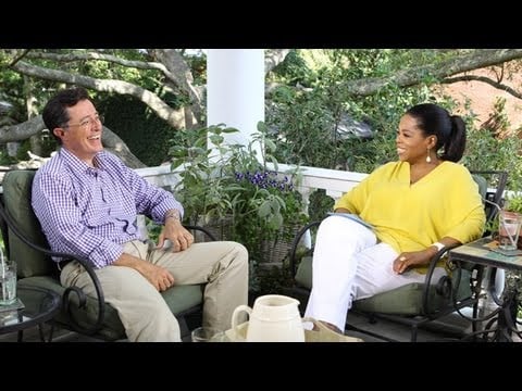 With Oprah