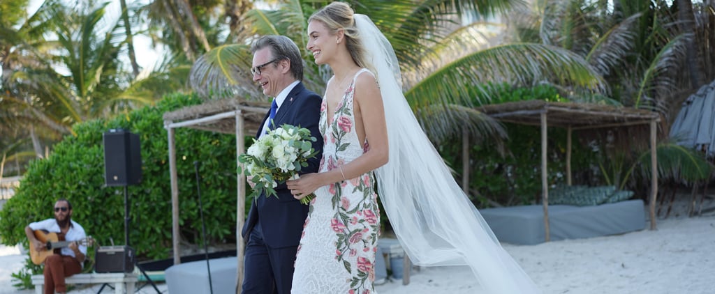 Roxanne Conso's Marchesa Wedding Dress