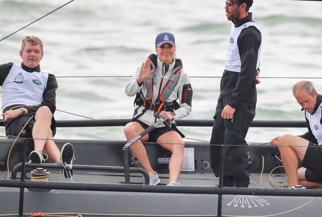 Prince William and Kate Middleton King's Cup Race Aug. 2019