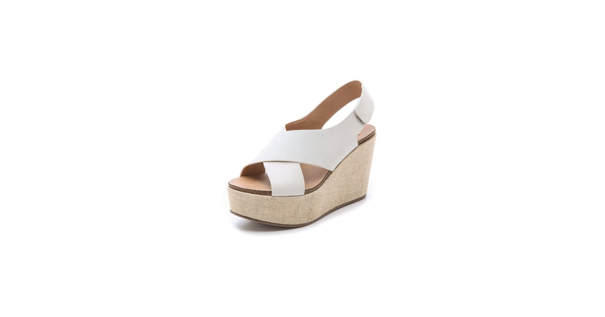 Steven Wedge Sandals | What Shoes to Wear With Flares | POPSUGAR ...