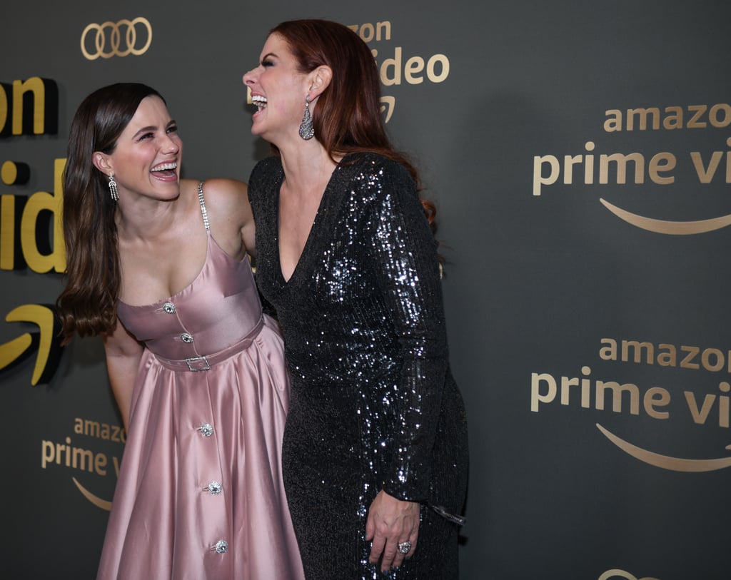 Pictured: Sophia Bush and Debra Messing