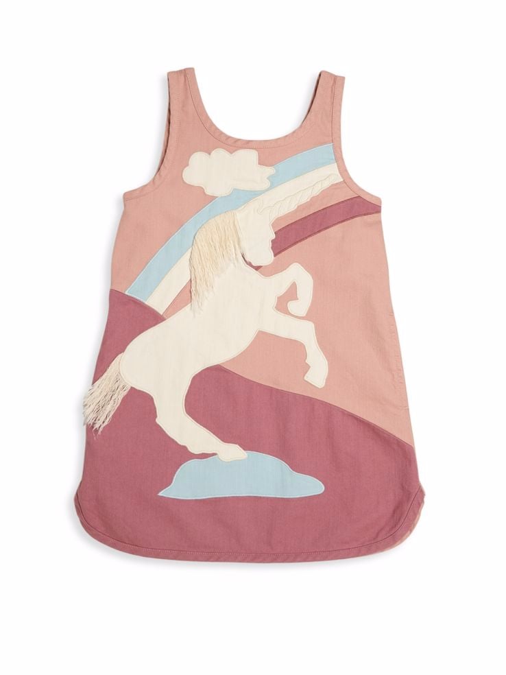 Stella McCartney Unicorn Denim Dress