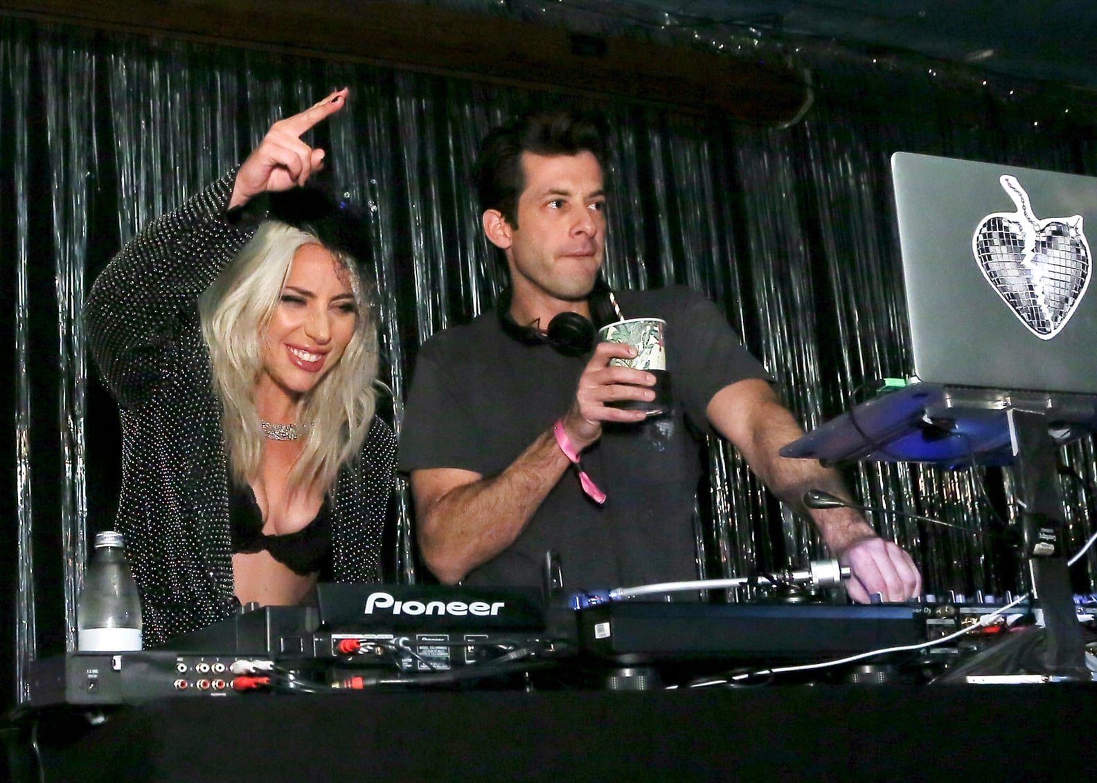 Lady Gaga and Mark Ronson 