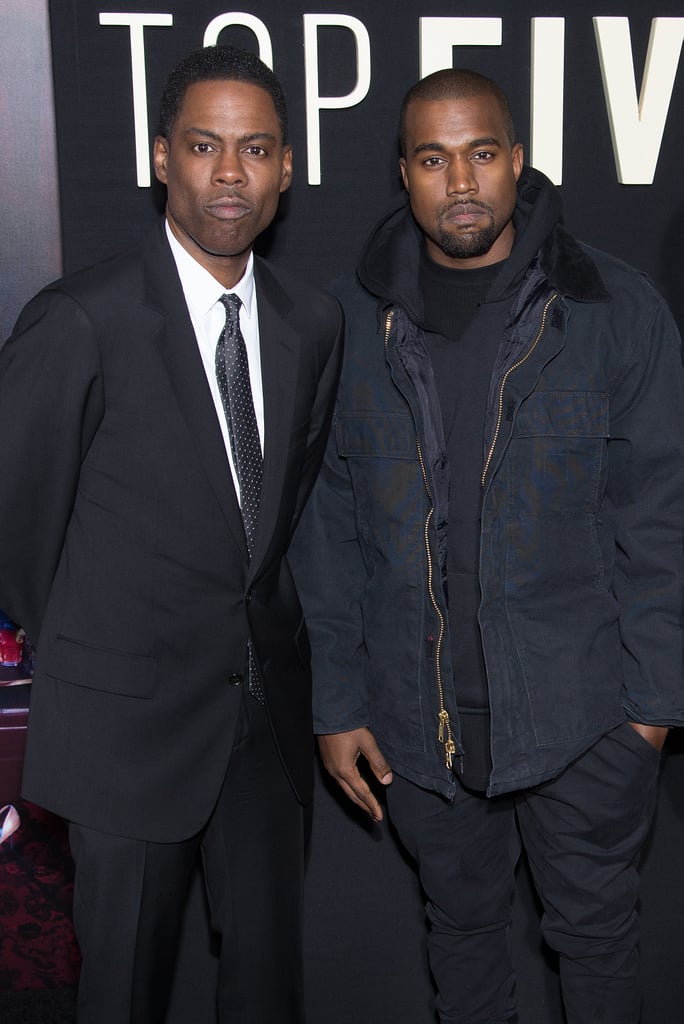 When He Mingled With Chris Rock