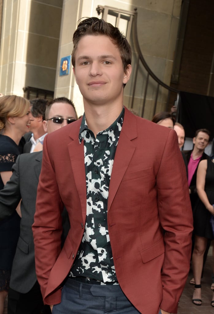 Ansel Elgort look more handsome than ever at the Men, Women & Children premiere.
