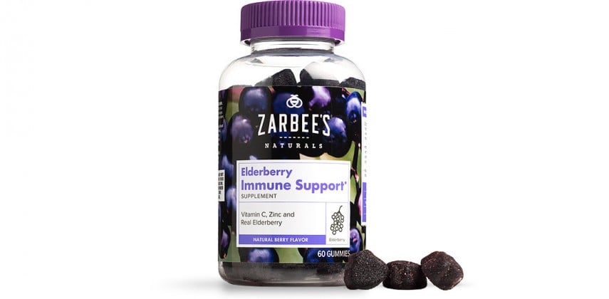 Zarbee's Elderberry Gummy Immune Support