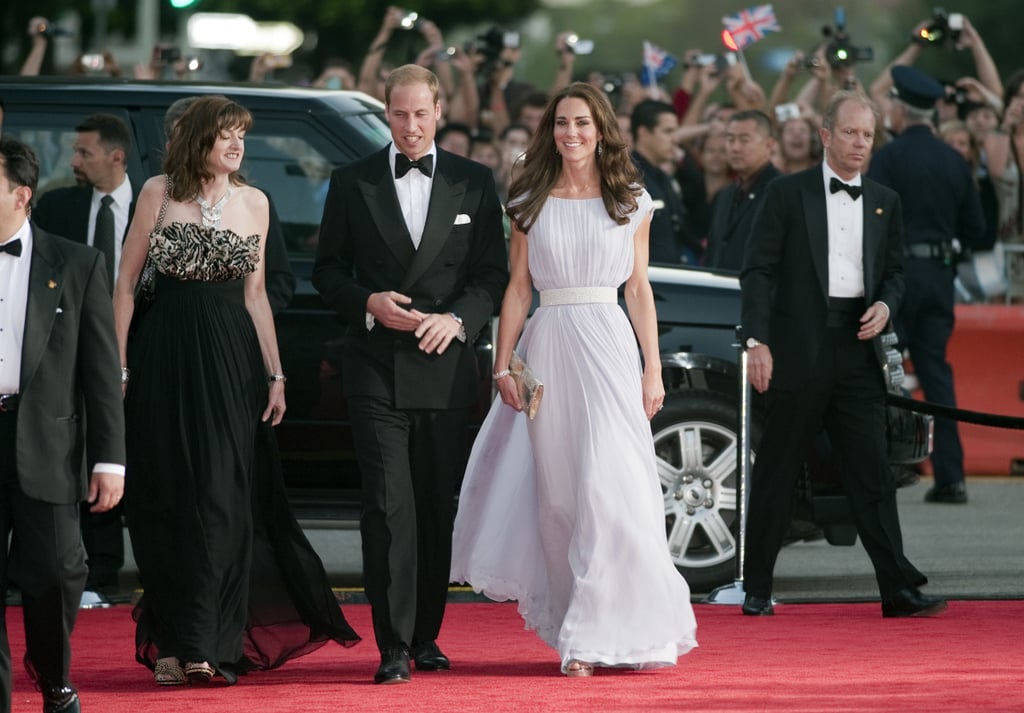 Prince William and Kate Middleton got dressed up to attend a July 2011 BAFTA event during their tour of Los Angeles.