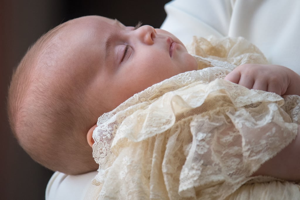 Prince Louis Sleeping at Christening July 2018