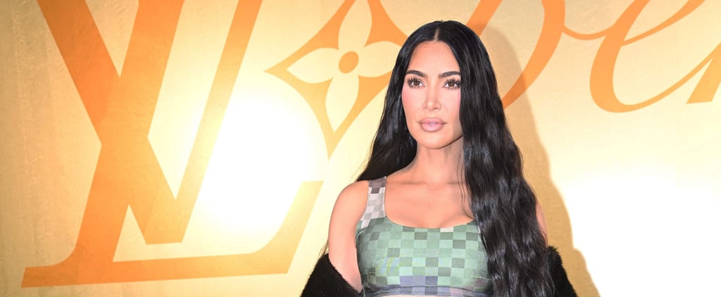 Kim Kardashian at the Louis Vuitton Mens Spring 2024 Show