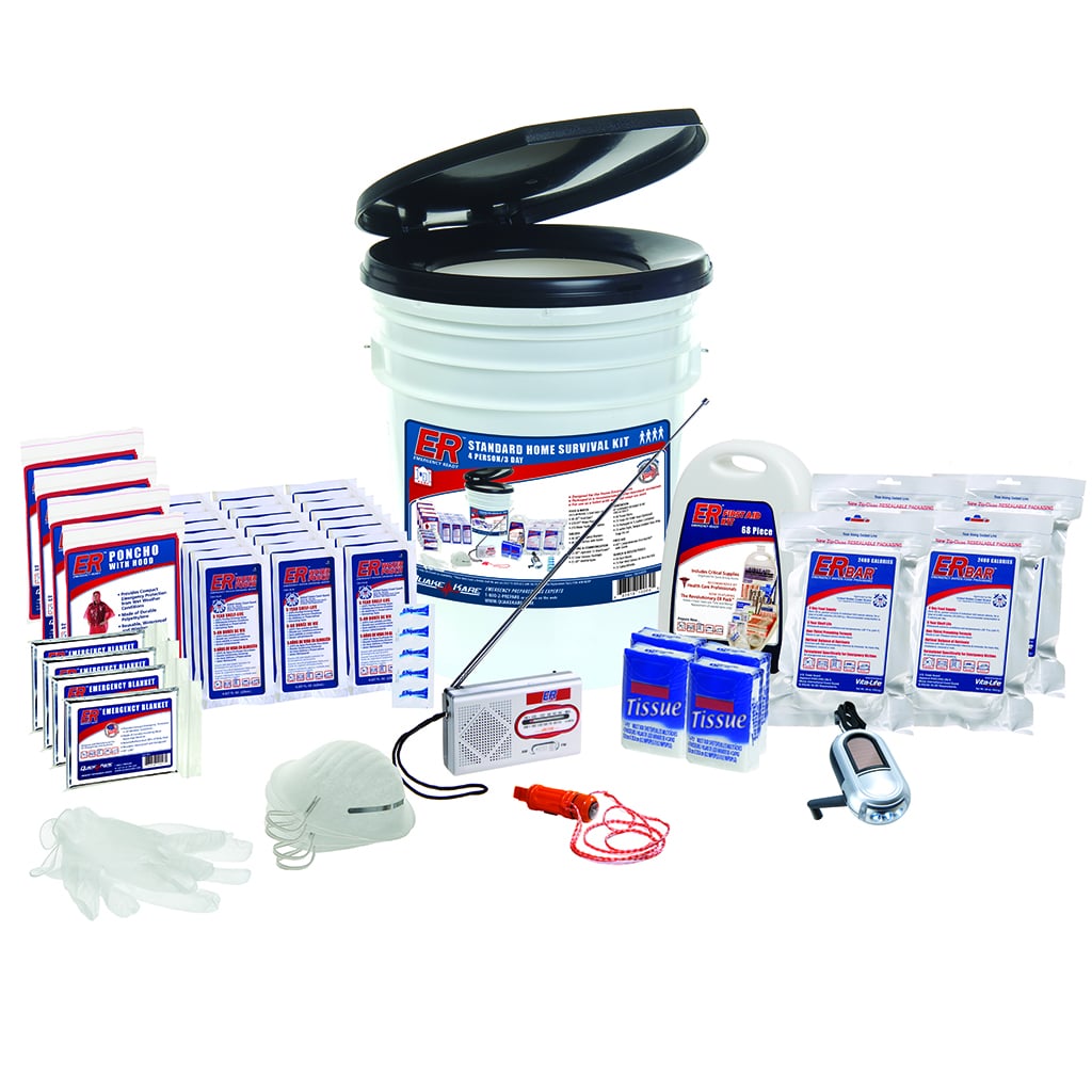 Quake Kare Two-Person Deluxe Survival Kit