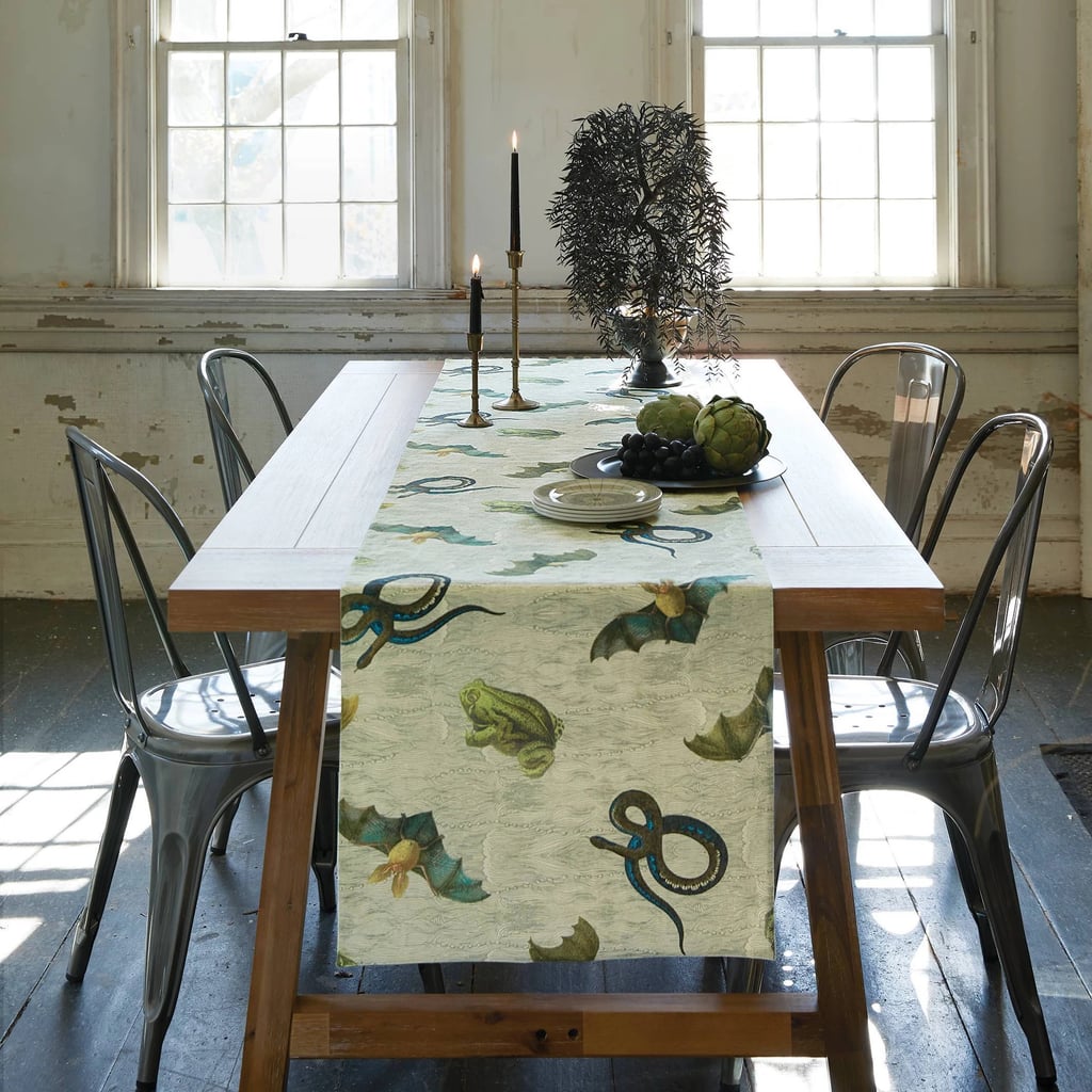 John Derian for Threshold Creepy and Crawly Critter Print Table Runner