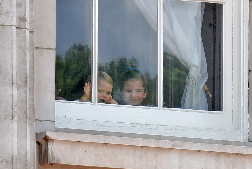 Prince George Princess Charlotte at Trooping the Colour 2019