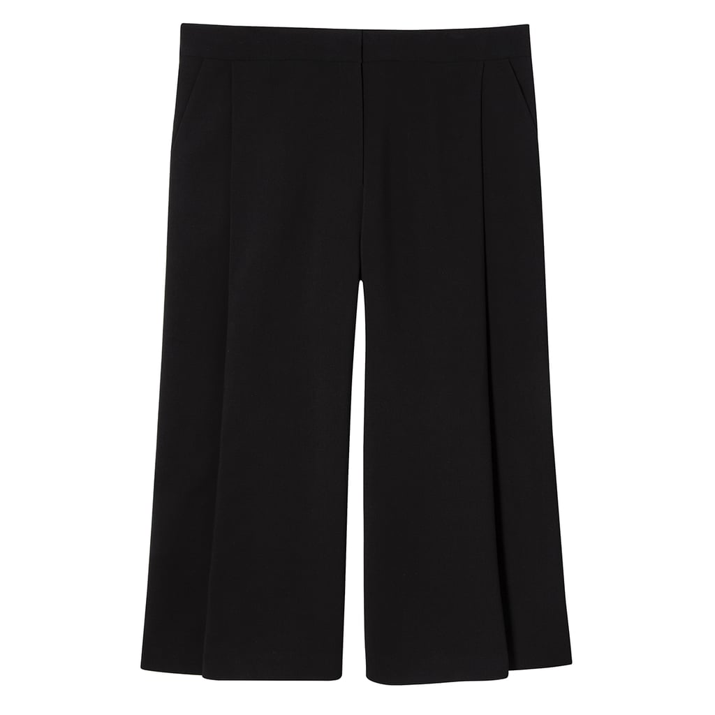 女子+黑色褶裤裙(40美元)