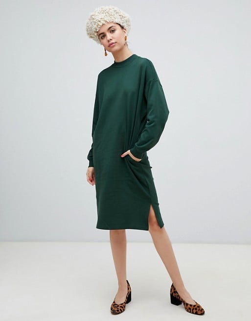 Monki Jersey Midi Dress