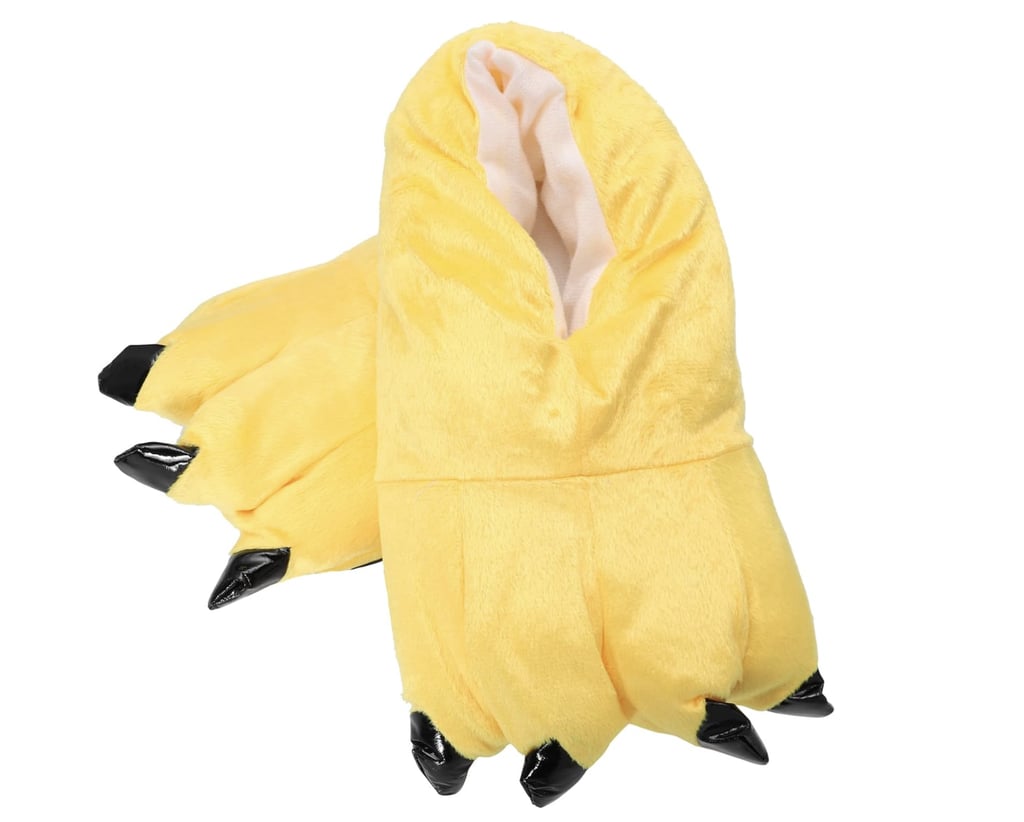 Plush Cartoon Claw Slippers