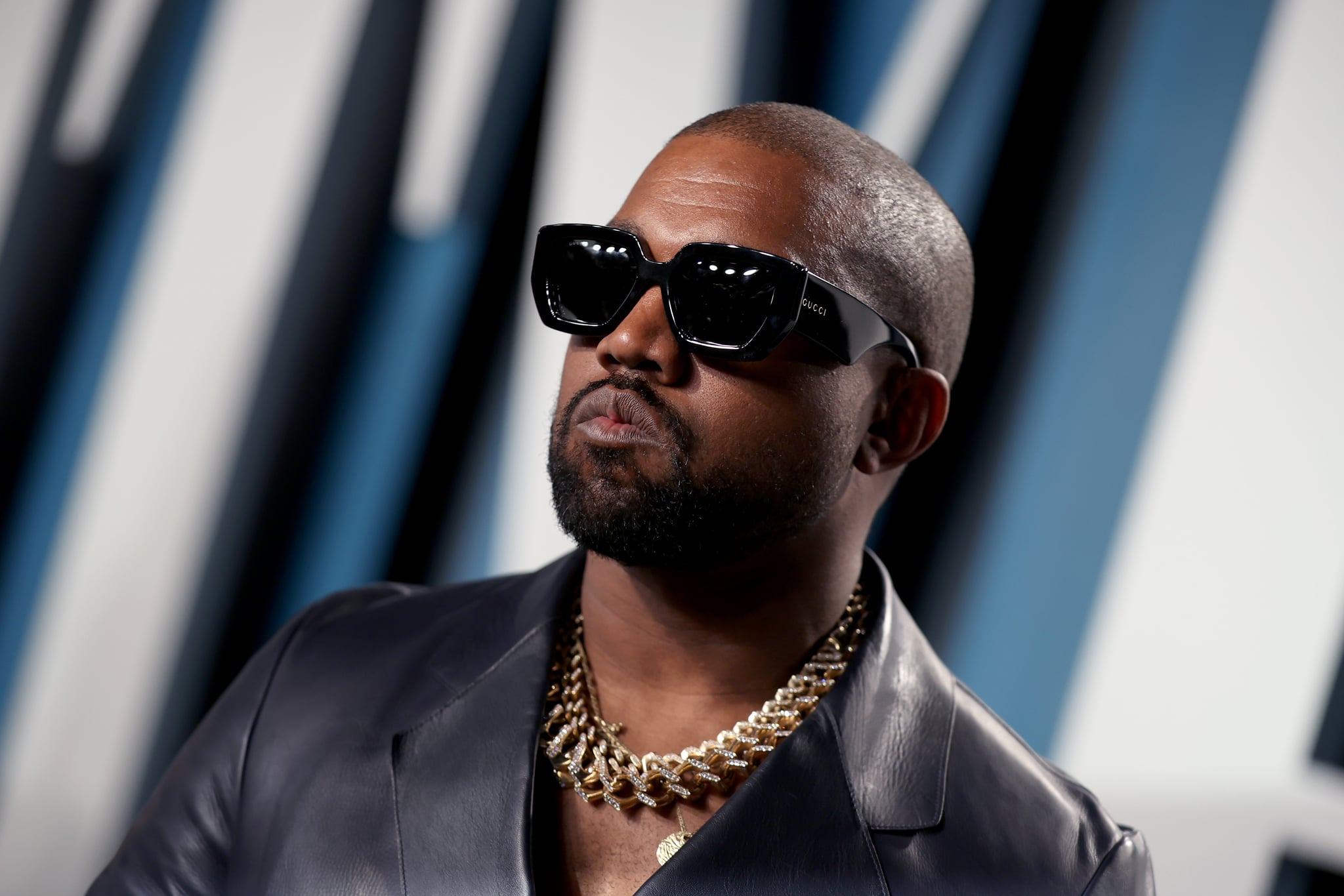 BEVERLY HILLS, CALIFORNIA - FEBRUARY 09: Kanye West attends the 2020 Vanity Fair Oscar Party hosted by Radhika Jones at Wallis Annenberg Centre for the Performing Arts on February 09, 2020 in Beverly Hills, California. (Photo by Rich Fury/VF20/Getty Images for Vanity Fair)