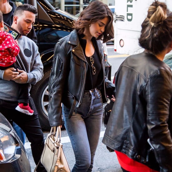 Selena Gomez Fringe Leather Jacket