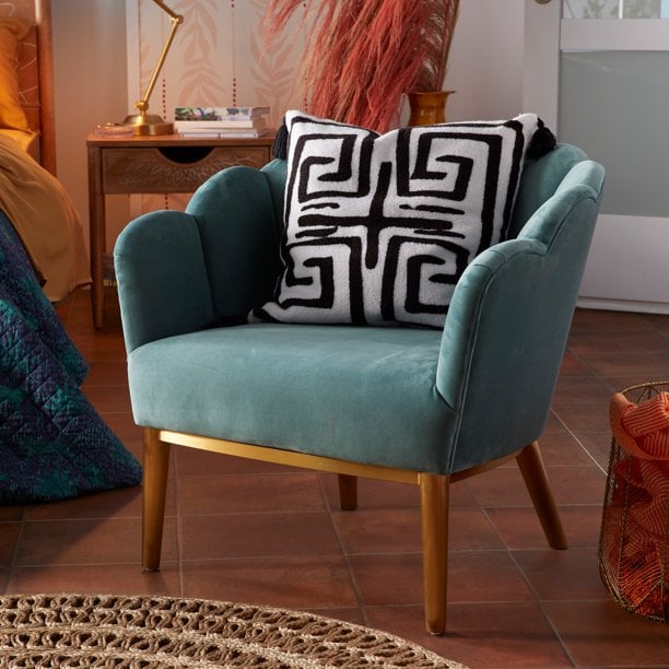 Bohemian carved wood headboard sales by drew barrymore flower home