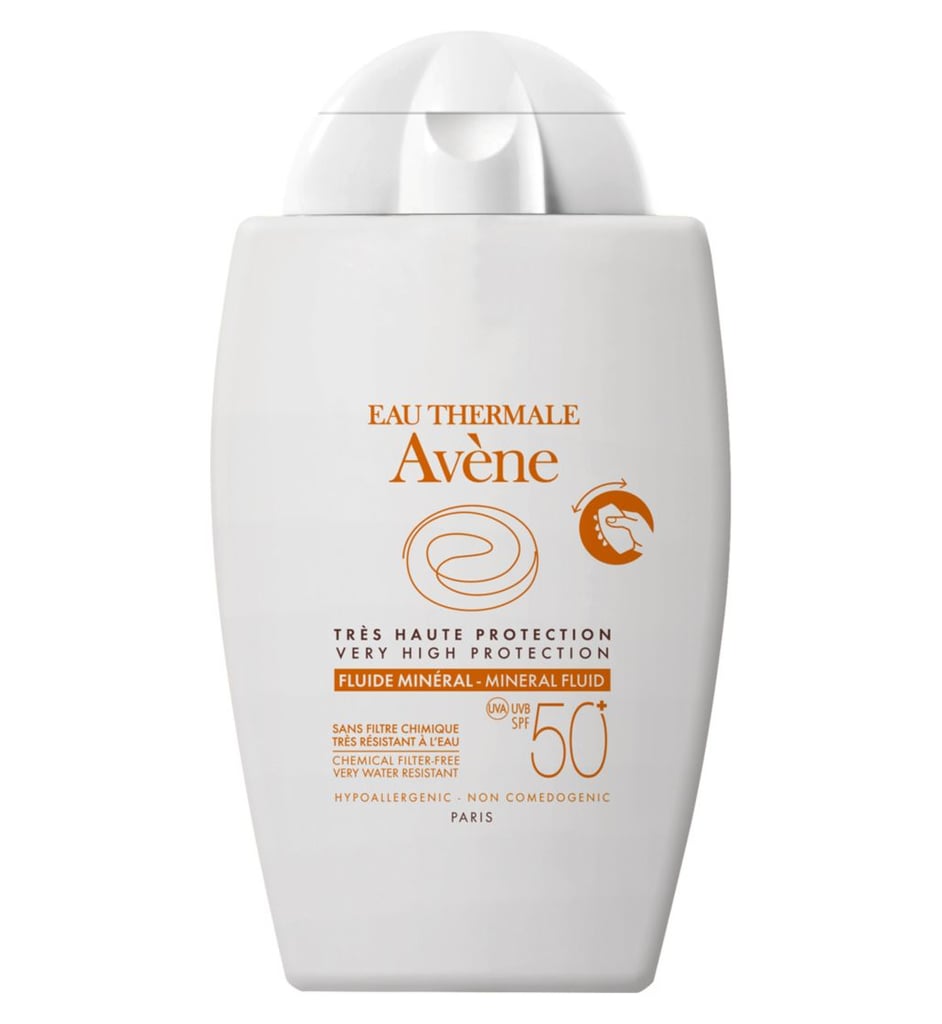 Mineral Sunscreen For the Face: Avène Very High Protection Mineral Fluid SPF50+