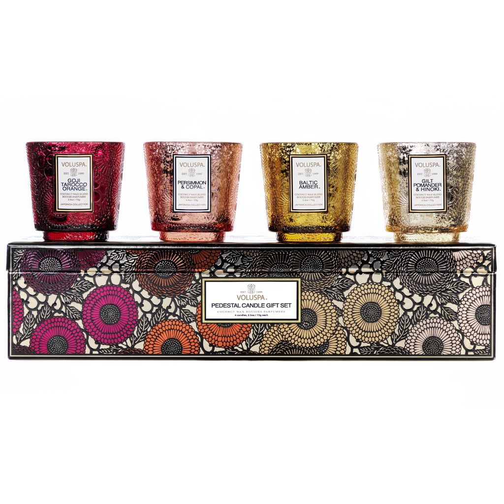 Voluspa Japonica Pedestal Candle Set