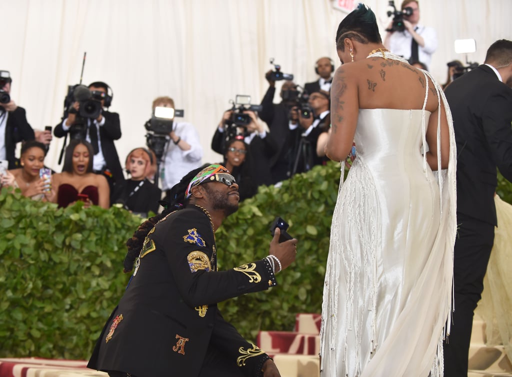 2 Chainz Proposes at the Met Gala 2018