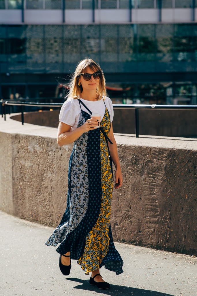 Summer Street Style: Slip Dress and Tee