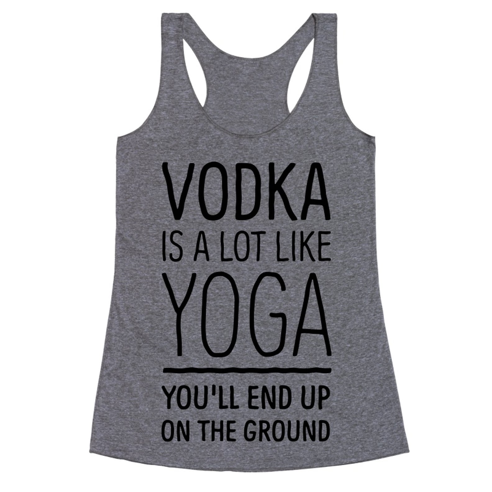 Funny Yoga Tanks POPSUGAR Fitness