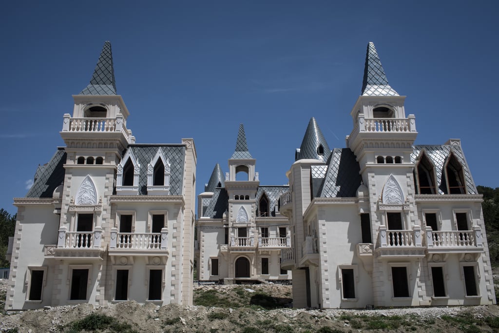 See a Ghost Town in Turkey Filled With Disney Castles