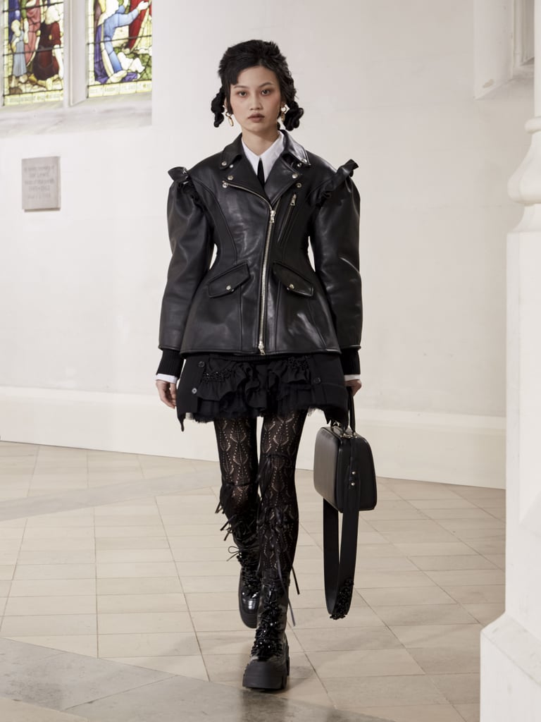 Simone Rocha Fall 2021 Features Patchwork and Regencycore