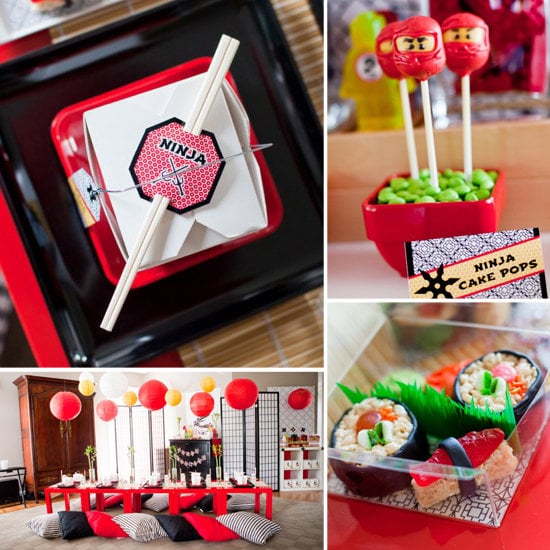 A Bold Lego Ninjago Birthday Party