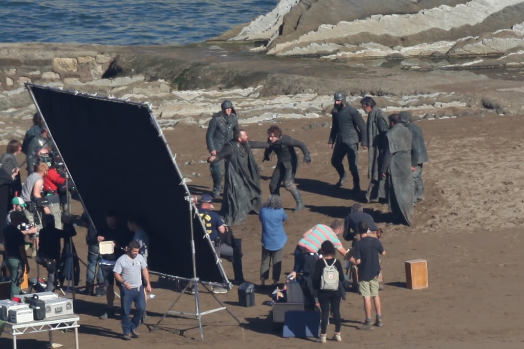 Theon and Euron Greyjoy on the Game of Thrones Season 7 Set