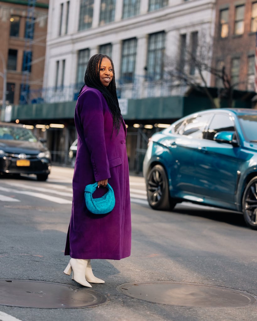 Look Back at NYFW Fall 2023 Fashion Week Street Style: Graphic Shapes