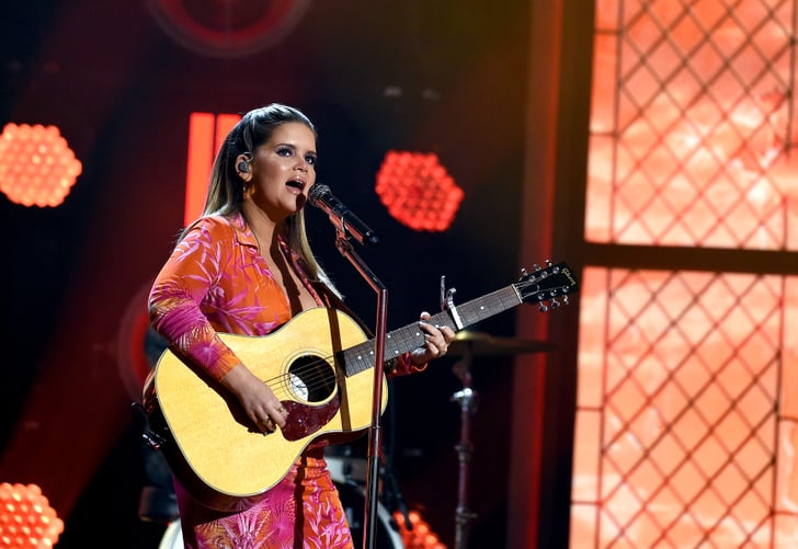 Watch Maren Morris Perform To Hell Back At The 2020 Acms Popsugar Entertainment