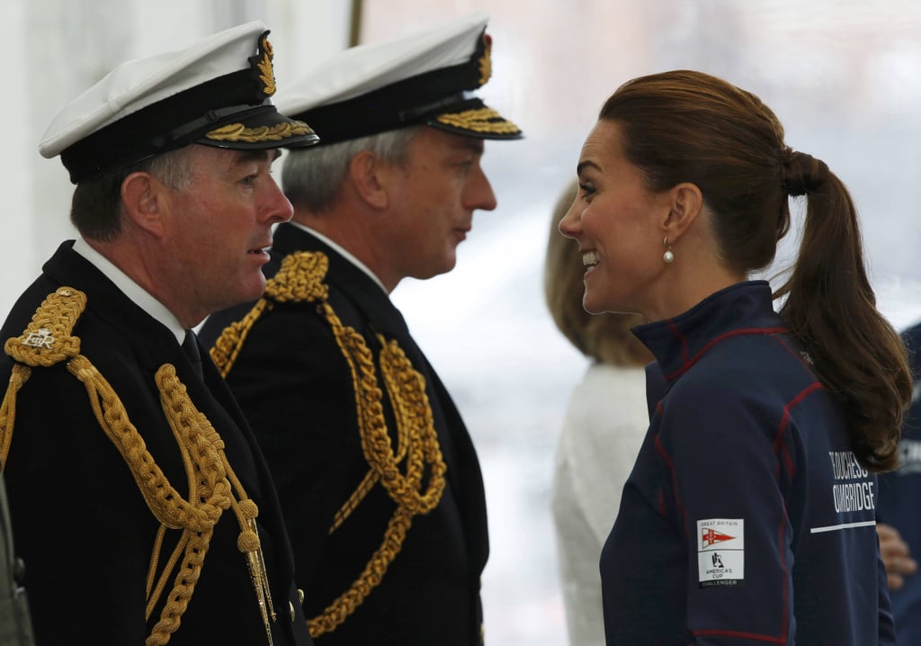 Kate Middleton and Prince William America's Cup Event 2015
