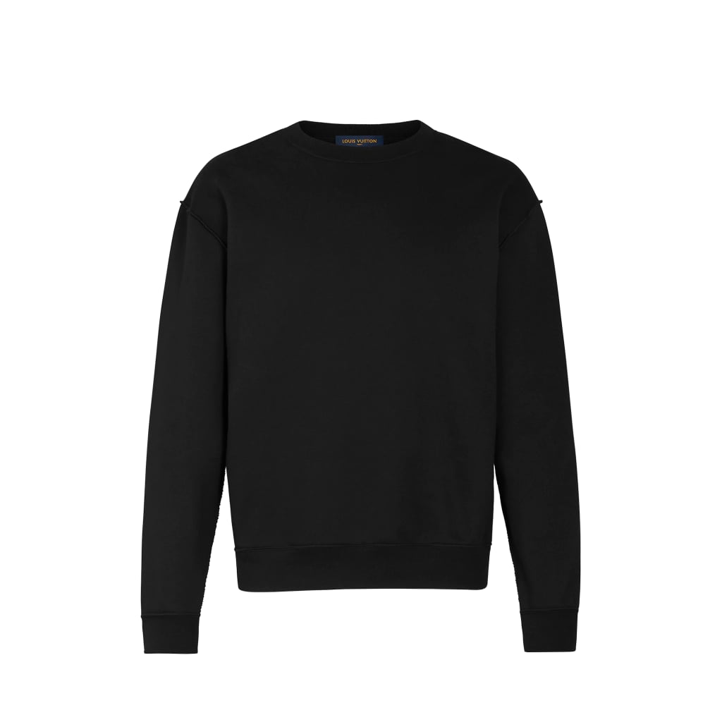 louis vuitton sweatshirt black