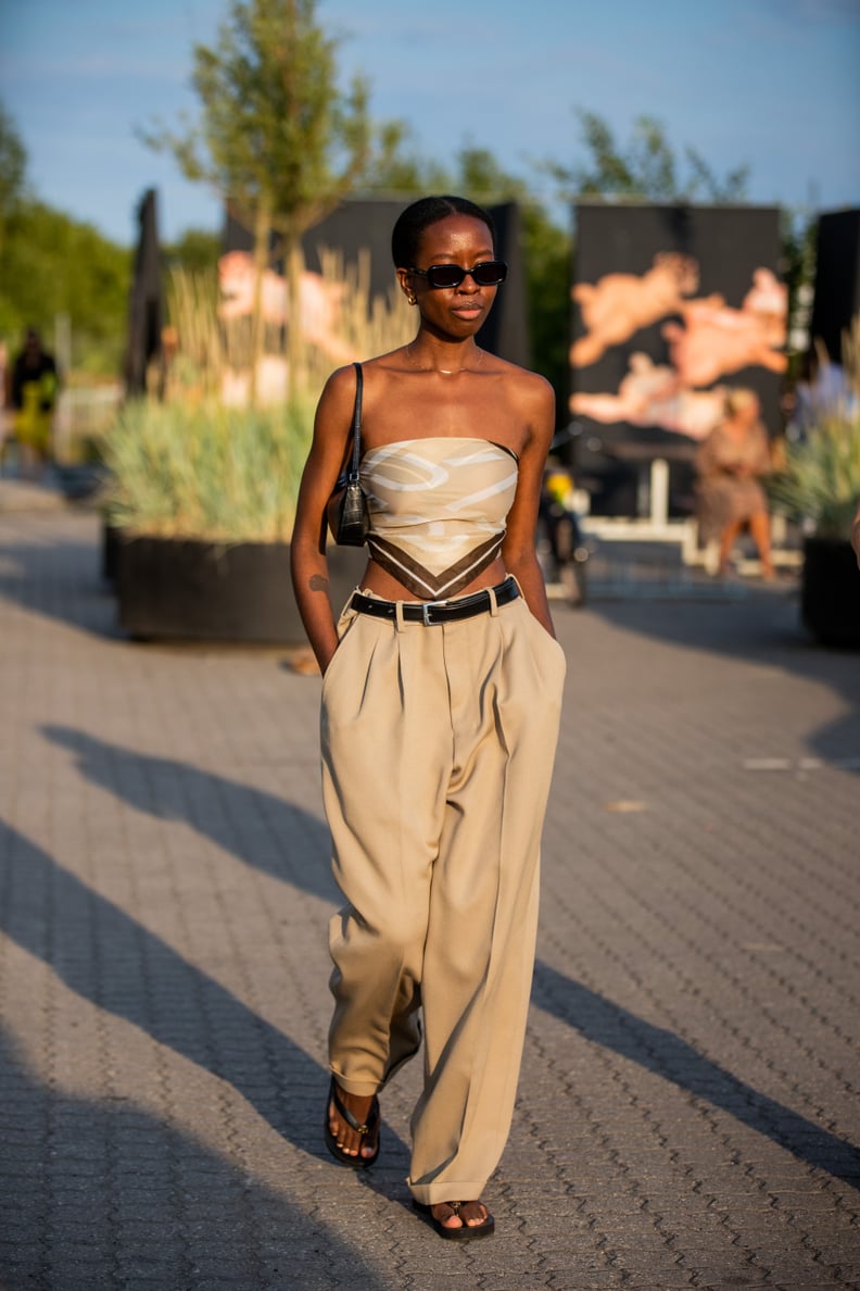 How to Wear Wide-Leg Pants