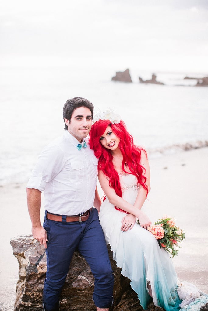 Hipster Little Mermaid Wedding