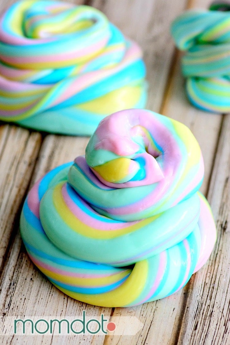 Unicorn Poop Slime Favors