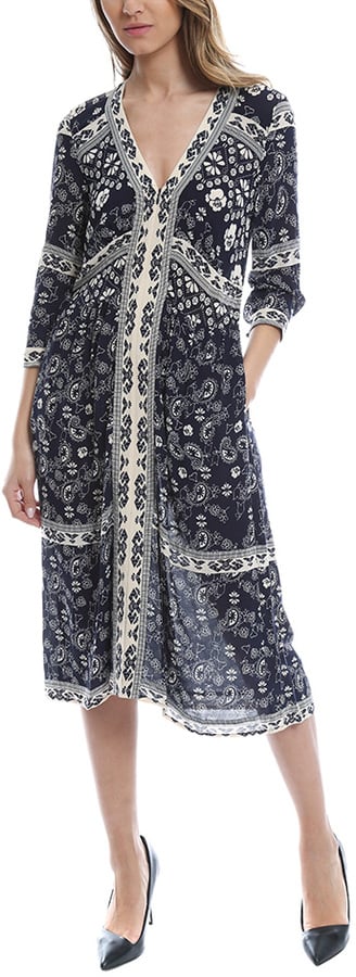 Sea Bandana Border Dress ($525)