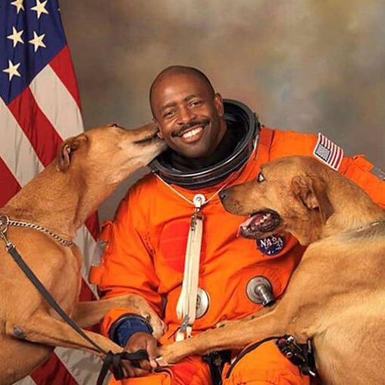 Astronaut Leland Melvin's Picture With Dogs