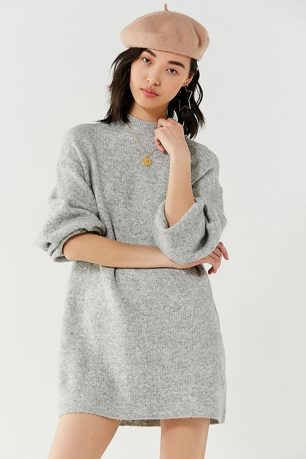 Urban Outfitters Mock-Neck Sweater Dress