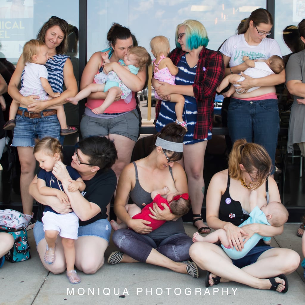 Photo Series on Moms Breastfeeding in Public