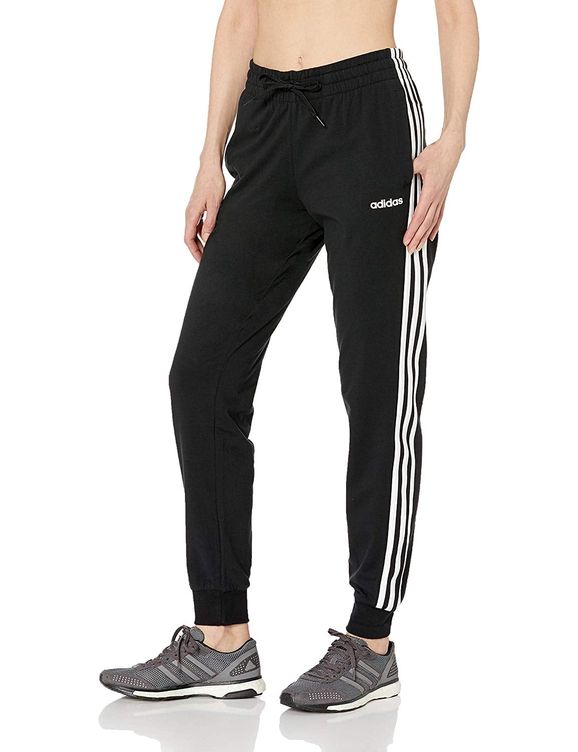 adidas essentials 3s single jersey pant