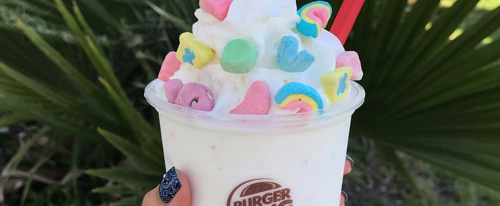 Burger King Lucky Charms Milkshake