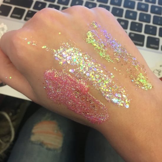 Models Own Glitter Mix Gel Swatches