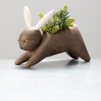 Target Sullivans Rabbit Polyresin Container 9"H Brown