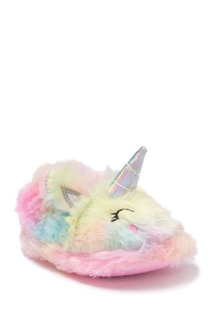 No matter if she favors mythical creatures, colorful cats, or every shade of pink, she'll love wearing a pair of fuzzy slippers ($10 and up) around the house.