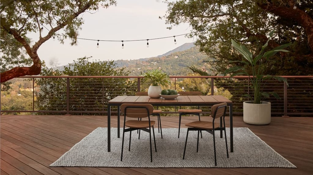 West Elm Woven Honeycomb Indoor/Outdoor Rug