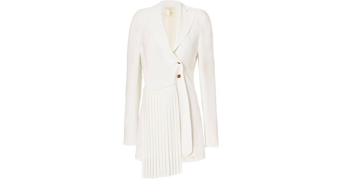 Off-White Cringe Suit Jacket ($1,555) | Amal Clooney White Dior Suit ...