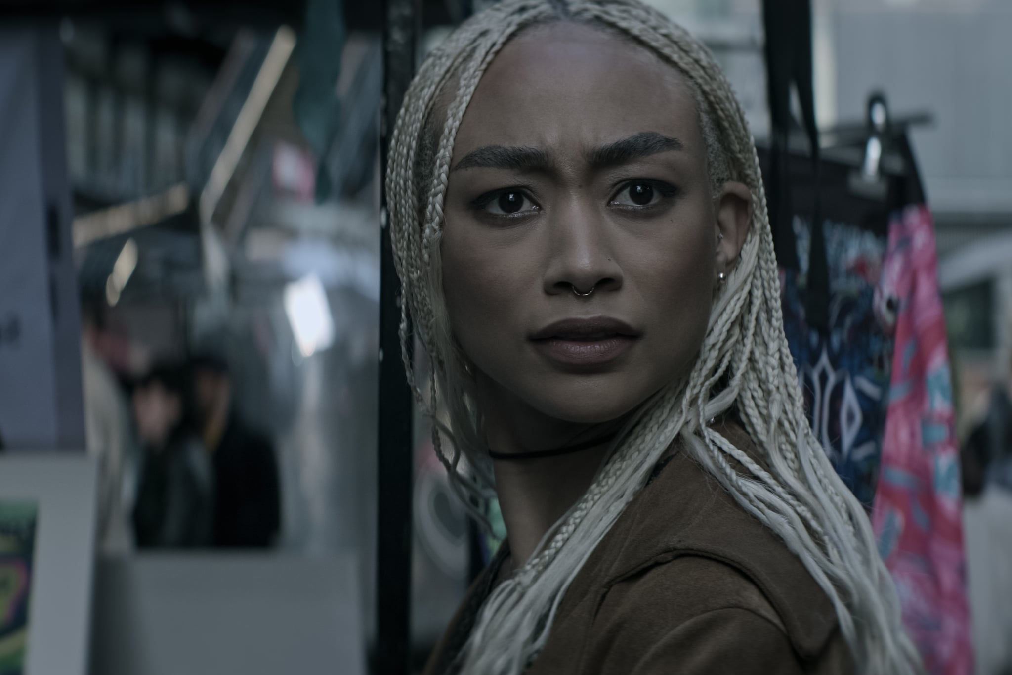 You. Tati Gabrielle as Marienne in episode 401 of You. Cr. Courtesy of Netflix © 2022